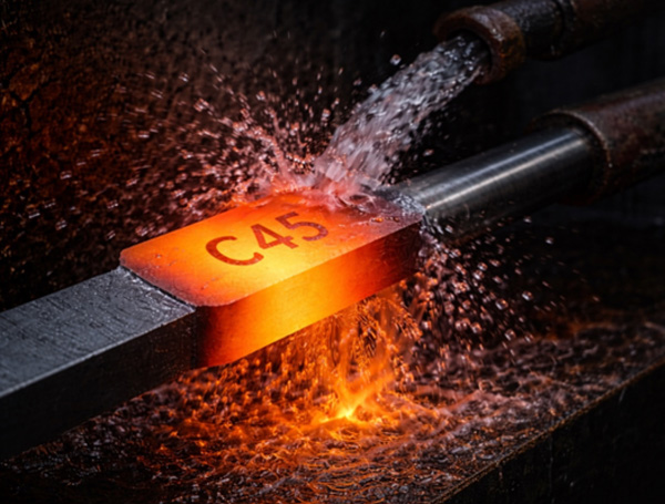 Hartowanie stali C45